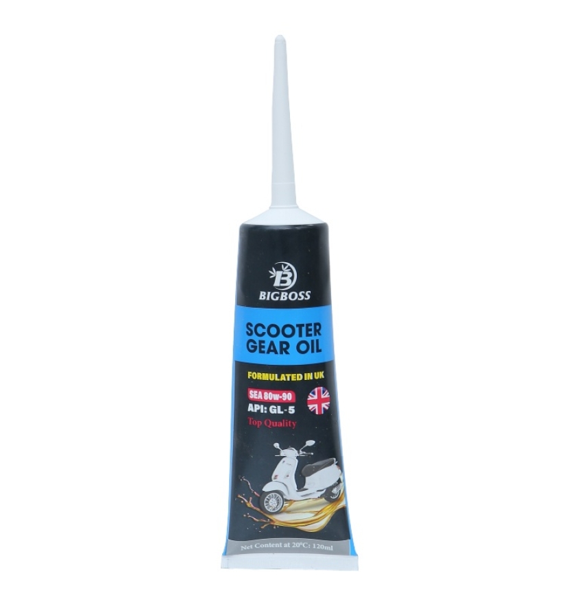 THÙNG NHỚT LAP - NHỚT HỘP SỐ BIGBOSS SCOOTER GEAR OIL GL-5 120ML X 48 TUÝP - Dùng Cho Xe Tay Ga